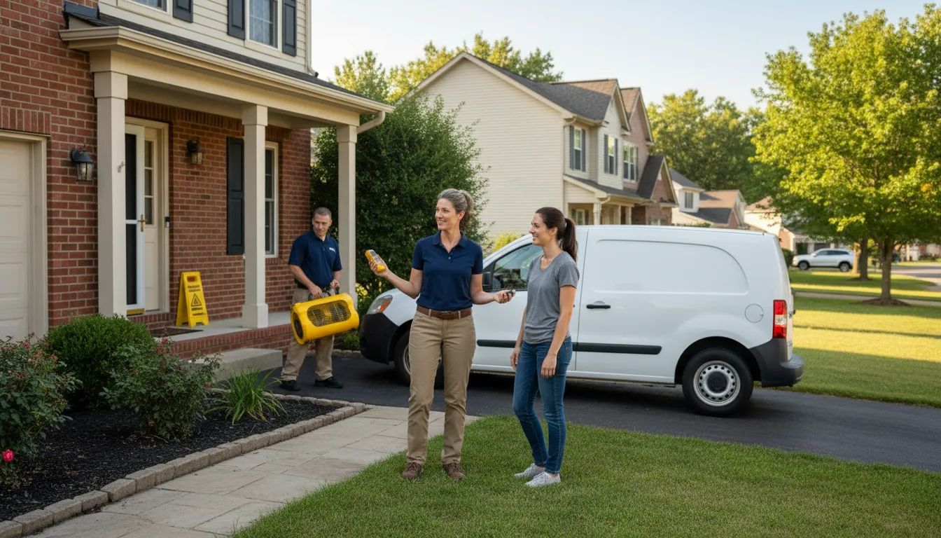Water restoration image for Water Damage & Restoration Services in Millbury, MA